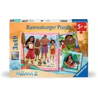 Ravensburger Puzzle 3x49pc - Disney Moana 2