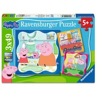 Ravensburger Puzzle 3x49pc - Peppa Pig Family Firsts!