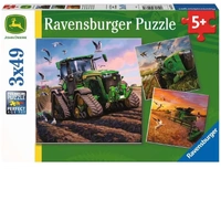 Ravensburger Puzzle 3 x 49pc - John Deere Seasons of John Deere