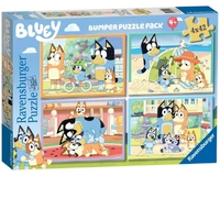 Ravensburger Puzzle 4 x 42pc - Bluey Gotta Be Done