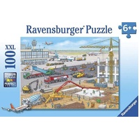 Ravensburger Puzzle 100pc XXL - Airport Construction Site