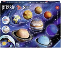 Ravensburger 3D Puzzle 522pc - Solar System 8 Planets