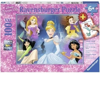 Ravensburger Puzzle 100pc XXL - Disney Charming Princesses