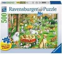 Ravensburger Puzzle 500pc Large Format - At the Dog Park