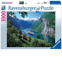 Ravensburger Puzzle 1000pc - Norwegian Fjord
