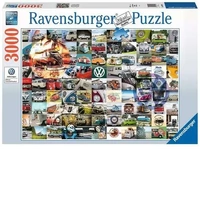 Ravensburger Puzzle 3000pc - National Geographic 99 VW Bulli Moments 