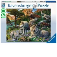 Ravensburger Puzzle 1500pc - Wolves in Spring