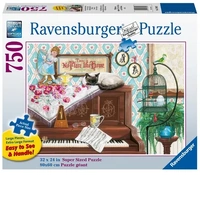 Ravensburger Puzzle 750pc Large Format - Piano Cat