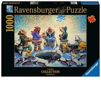 Ravensburger Puzzle 1000pc - Ice Fishing