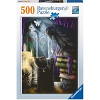 Ravensburger Puzzle 500pc - Black Cat and Raven