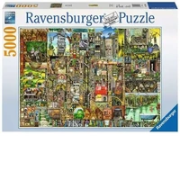 Ravensburger Puzzle 5000pc - Colin Thompson Bizarre Town