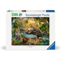 Ravensburger Puzzle 1500pc - Leopards in the Jungle