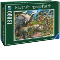 Ravensburger Puzzle 18000pc - At the Waterhole