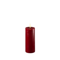 Deluxe Homeart Flameless Candle - Bordeaux 5 x 12.5cm