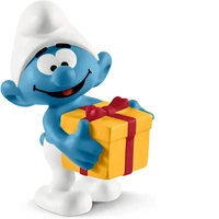 Schleich The Smurfs - Smurf With Present
