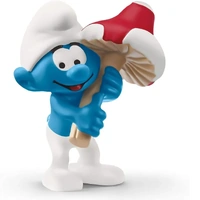 Schleich The Smurfs - Smurf With Good Luck Charm