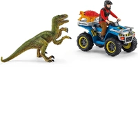 Schleich Dinosaurs - Quad Escape From Velociraptor