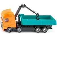 Siku Transport - Volvo Truck with Hooklift and Crane