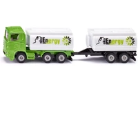 Siku Transport - Truck with Tank Truck and Trailer