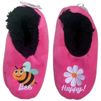 Slumbies Ladies Pairables Bee Happy Pink