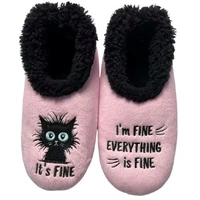 Slumbies Ladies Pairables I'm Fine Pink