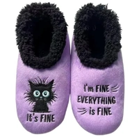 Slumbies Ladies Pairables I'm Fine Purple