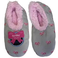 Slumbies Ladies Bow-utiful Grey