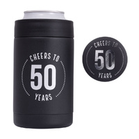 Splosh Celebration - 50th Insulated Drink Cooler & Badge Set