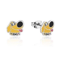 Disney Couture Kingdom Stainless Steel - Up - Doug Enamel Stud Earrings