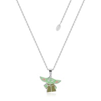 Disney Couture Kingdom - Star Wars - The Mandalorian The Child (Baby Yoda) Enamel Necklace