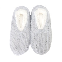 Snugg Ups Ladies Metallic Grey Large