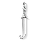 Thomas Sabo Charm Club - "J" Silver Pendant