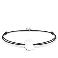 Thomas Sabo Little Secret - Disc Black & Silver Bracelet