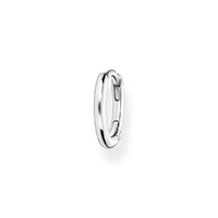 Thomas Sabo Charm Club - Single Hoop Classic Silver Earring 1.35cm