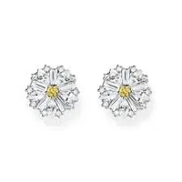 Thomas Sabo Earrings - Blooming Skies Small Silver Daisy Studs