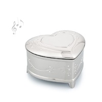 Whitehill Winter Wonderland - Musical Heart Trinket Box