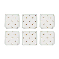 Wrendale Designs by Pimpernel Coasters - Flight of the Bumblebee Set of 6