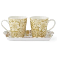 Spode Morris & Co - Fruits & Marigold Mugs & Trays - 180ml (Set of 2)