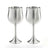 Royal Selangor - Gift-Boxed Tulip Wine Goblet (160mL) Pair