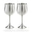 Royal Selangor - Gift-Boxed Tulip Wine Goblet (230mL) Pair