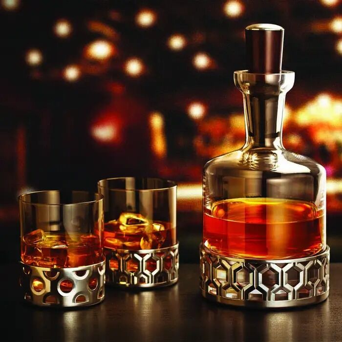 Royal Selangor Bar - Hexagon Whisky Decanter (750mL)