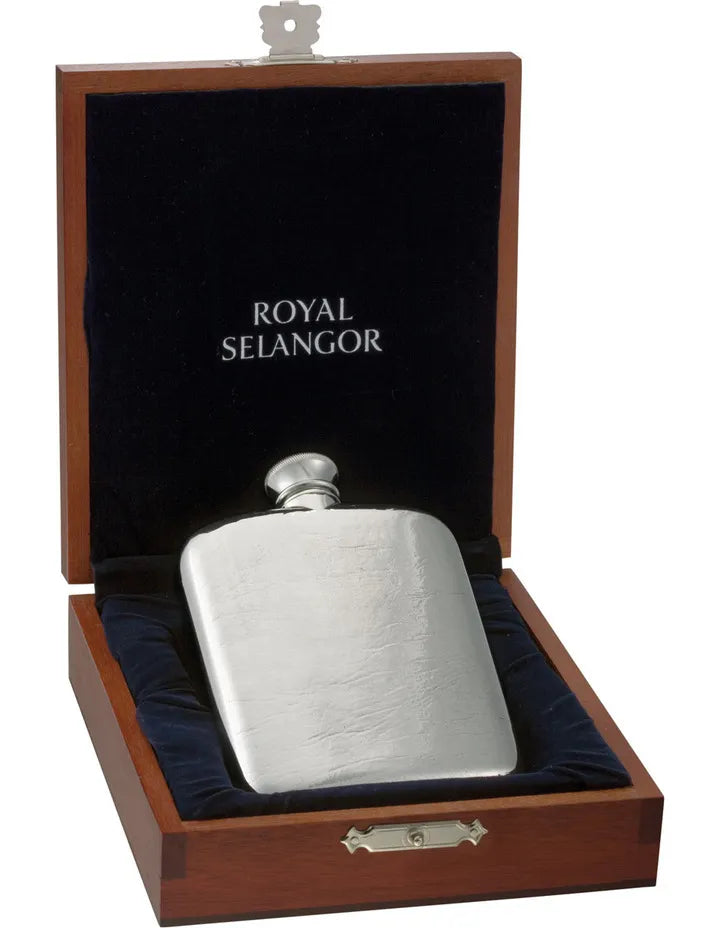 Royal Selangor Classic Gifting - Gift-Boxed Hip Flask (140ml)