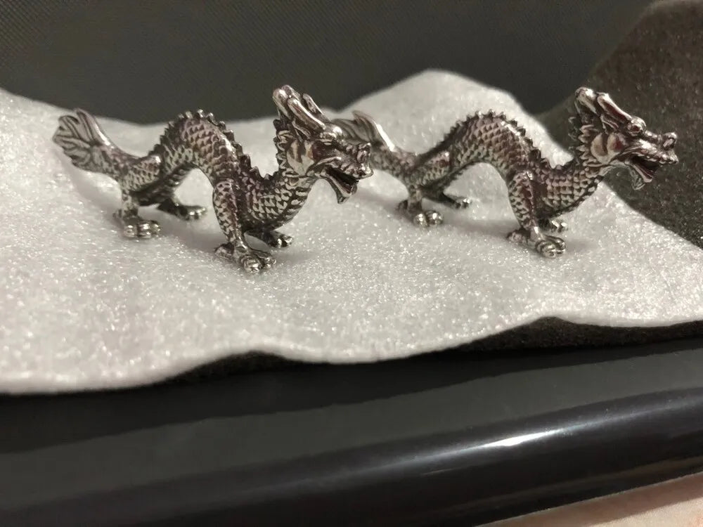 Royal Selangor Auspicious & Oriental - Dragon Chopstick Rest Pair