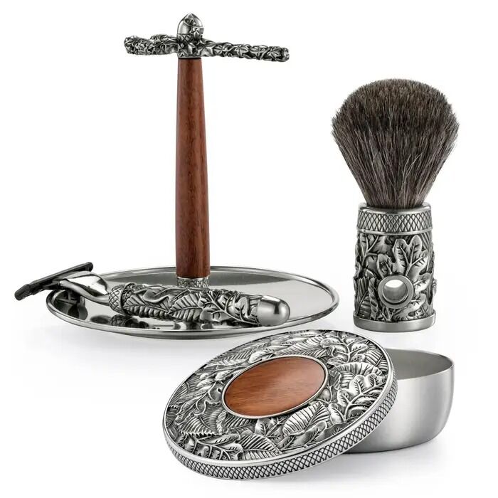 Royal Selangor Woodland - Gift-Boxed Shaving Set