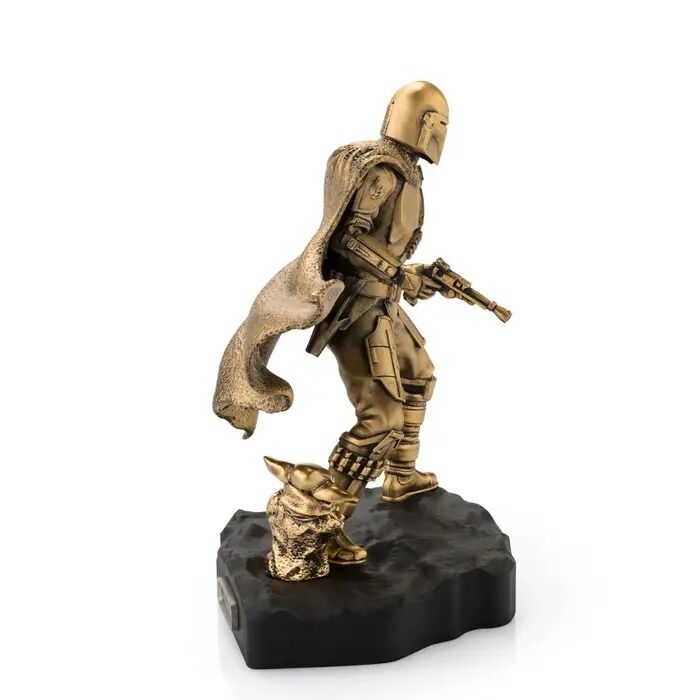 Royal Selangor Star Wars - Limited Edition Gilt Mandalorian Figurine