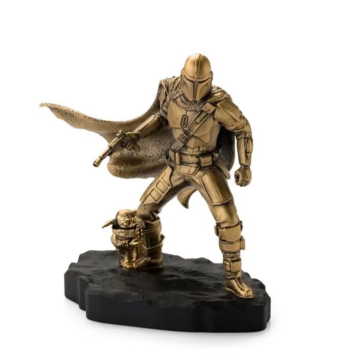Royal Selangor Star Wars - Limited Edition Gilt Mandalorian Figurine