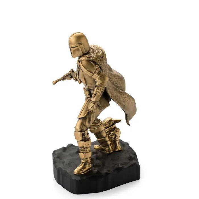Royal Selangor Star Wars - Limited Edition Gilt Mandalorian Figurine