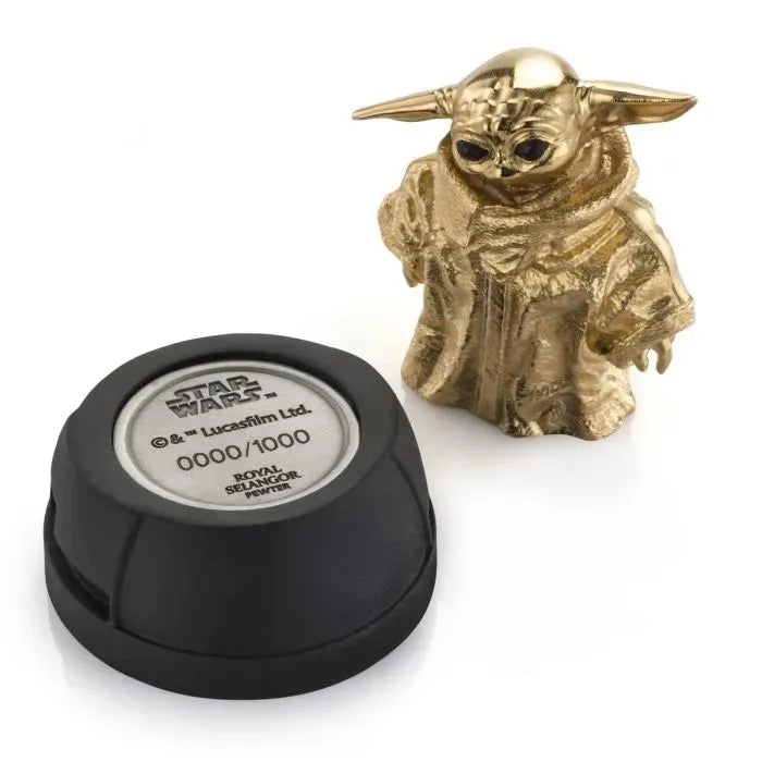 Royal Selangor Star Wars - Gilt Grogu Figurine Limited Edition