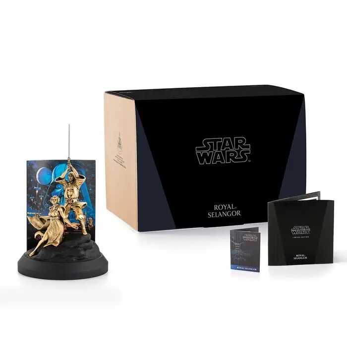 Royal Selangor Star Wars - Limited Edition Gilt A New Hope Diorama
