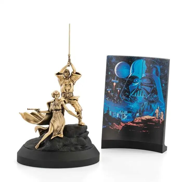 Royal Selangor Star Wars - Limited Edition Gilt A New Hope Diorama